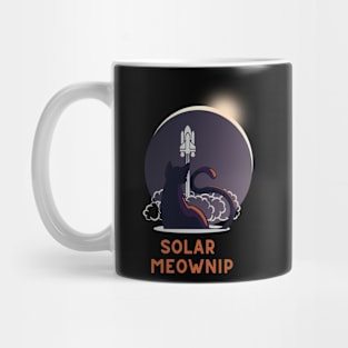 Solar Eclipse Cat Mug